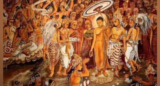 දුරුතු පුර පසළොස්වක පොහොය අදයි..